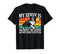 Mi porción es Casi Tan Buena como Buscan mis Perros Camiseta