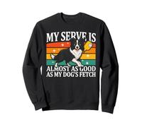 Mi porción es Casi Tan Buena como Buscan mis Perros Sudadera