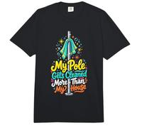 Mi Poste se Limpia más Divertido Pole Dance Comfort Colors Adult Heavyweight T-Shirt