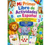 Mi Primer Alfabeto de Animales: Spanish-English Alphabet, Tracing & Coloring