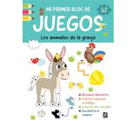 MI PRIMER BLOC DE JUEGOS- ANIMALES DE LA GRANJA