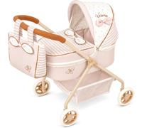 Mi Primer Cochecito muñeca Verona | Carro de juguete para niñas pequeñas, diseño ligero, toldo ajustable, cesta de almacenamiento, 23.6 pulgadas de altura y