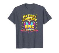 Mi Primer Concierto fue Epic Kids Music Festival Memory Camiseta, Hombre, Azul Jaspeado, 3XL