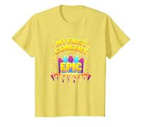 Mi Primer Concierto fue Epic Kids Music Festival Memory Camiseta, Niños, Limón, 2 años