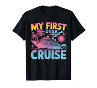 Mi Primer Crucero 2026 Emparejamiento de Viaje de Vacaciones Familiares Camiseta
