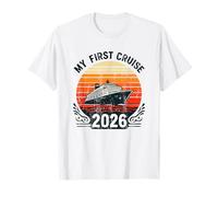 Mi Primer Crucero 2026 Vacaciones Familiares Crucero Viaje en Barco Camiseta