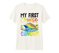 Mi Primer Crucero Cancún Camiseta Premium