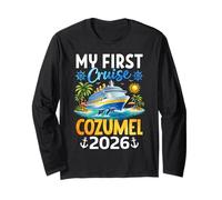 Mi Primer Crucero Cozumel 2026 Vacaciones en Crucero en México Manga Larga