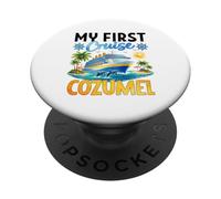Mi Primer Crucero en Cozumel PopSockets PopGrip Adhesivo