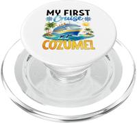 Mi Primer Crucero en Cozumel PopSockets PopGrip para MagSafe