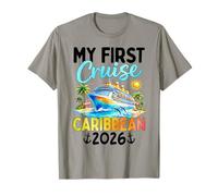 Mi Primer Crucero por el Caribe 2026 Camiseta