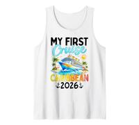 Mi Primer Crucero por el Caribe 2026 Camiseta sin Mangas