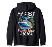 Mi Primer Crucero Puerto Rico 2026 Sudadera con Capucha