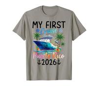 Mi Primer Crucero Puerto Rico 2026 Vacaciones Camiseta