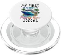 Mi Primer Crucero Puerto Rico 2026 Vacaciones PopSockets PopGrip para MagSafe