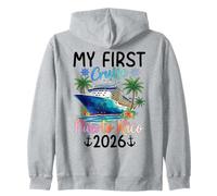 Mi Primer Crucero Puerto Rico 2026 Vacaciones Sudadera con Capucha