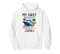 Mi Primer Crucero Puerto Rico 2026 Vacaciones Sudadera con Capucha