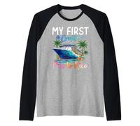 Mi Primer Crucero Puerto Rico Camiseta Manga Raglan