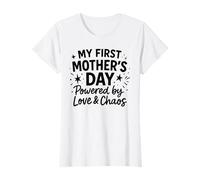 Mi Primer día de la Madre impulsado por el Amor y el Caos - Mama Camiseta