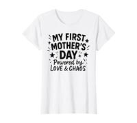 Mi Primer día de la Madre impulsado por el Amor y el Caos - Mama Camiseta