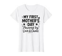 Mi Primer día de la Madre impulsado por el Amor y el Caos - Mama Camiseta