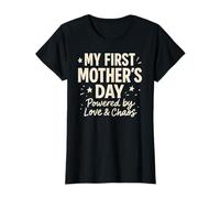 Mi Primer día de la Madre impulsado por el Amor y el Caos - Mama Camiseta