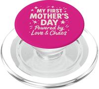Mi Primer día de la Madre impulsado por el Amor y el Caos - Mama PopSockets PopGrip para MagSafe