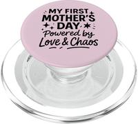 Mi Primer día de la Madre impulsado por el Amor y el Caos - Mama PopSockets PopGrip para MagSafe