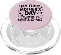 Mi Primer día de la Madre impulsado por el Amor y el Caos - Mama PopSockets PopGrip para MagSafe