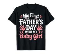 Mi primer Día del Padre a la altura de mi hija, divertido nuevo papá Camiseta