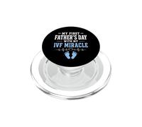 Mi Primer día del Padre con mi Milagro de FIV PopSockets PopGrip para MagSafe
