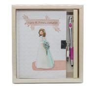 Mi Primer Diario Mágico: Celebra tu Primera Comunión con Estilo. Bolígrafo 3 en 1 Incluido. 96 paginas medidas 13 x 18 editorial Arguval