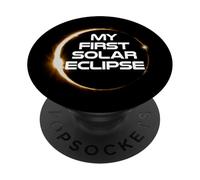 Mi Primer Eclipse Solar 12 de Agosto de 2026 Diseño PopSockets PopGrip Adhesivo