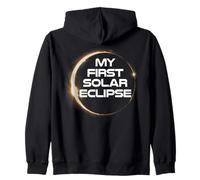 Mi Primer Eclipse Solar 12 de Agosto de 2026 Diseño Sudadera con Capucha