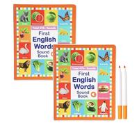 Mi Primer Juguete con Sonidos En Inglés: Más De 470 Palabras, Juegos De Palabras Visuales, 21 Temas, Juguetes Educativos, Divertido Juego De Palabras For Jardín De Infancia, Juguete Educativo