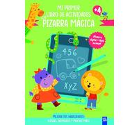 Mi primer libro de actividades con pizarra mágica. Verde