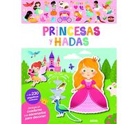 Mi primer libro de pegatinas, princesas y hadas