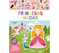 Mi primer libro de pegatinas, princesas y hadas