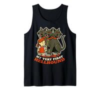 Mi primer perro Hellhound Puppy Vintage Invoca Demonios Camiseta sin Mangas