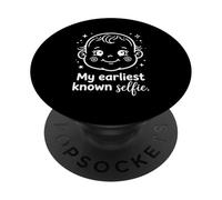 Mi Primer Selfie Conocido Divertido PopSockets PopGrip Adhesivo