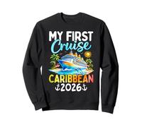 Mi Primer Viaje de Vacaciones en Crucero por el Caribe 2026 Sudadera