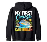 Mi Primer Viaje de Vacaciones en Crucero por el Caribe Sudadera con Capucha