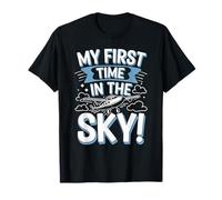 Mi Primer Viaje en avión Aventura de Vuelo por Primera Vez Camiseta