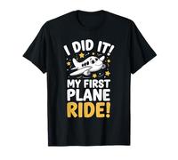 Mi Primer Viaje en avión Aventura de Vuelo por Primera Vez Camiseta