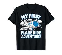 Mi Primer Viaje en avión Aventura de Vuelo por Primera Vez Camiseta