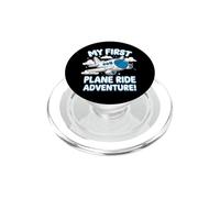 Mi Primer Viaje en avión Aventura de Vuelo por Primera Vez PopSockets PopGrip para MagSafe
