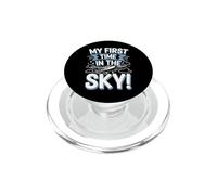 Mi Primer Viaje en avión Aventura de Vuelo por Primera Vez PopSockets PopGrip para MagSafe