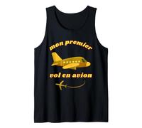 Mi Primer Vuelo en avión Infantil Bautismo del Aire Camiseta sin Mangas