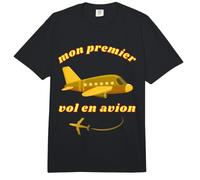 Mi Primer Vuelo en avión Infantil Bautismo del Aire Comfort Colors Adult Heavyweight T-Shirt