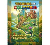 Mi Primera Aventura por Colombia para Colorear: Descubre la Cultura, los Paisajes y las Tradiciones de Colombia de la A a la Z | Libro Educativo y ... Paper Adventures: Coloring the World)